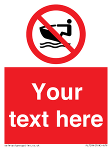 Custom No personal water craft